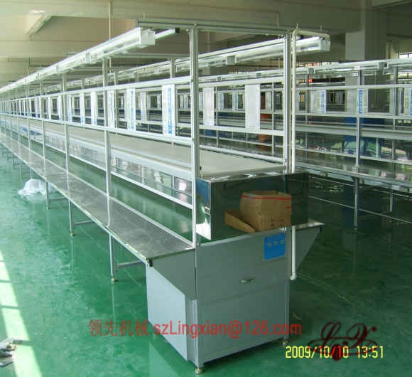 不銹鋼工作臺(tái)流水線(xiàn)