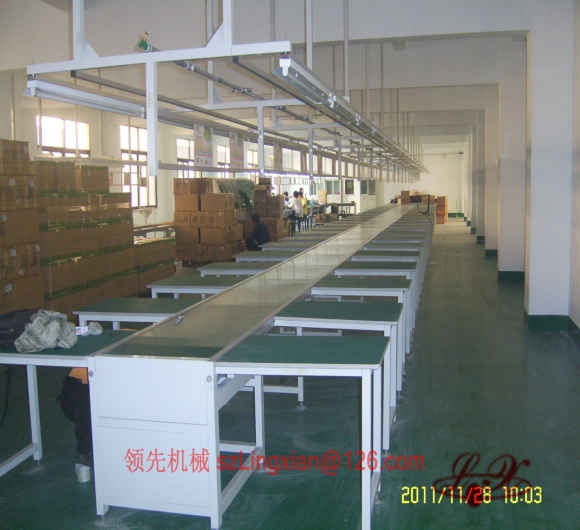 燈架反吊式流水線(xiàn)